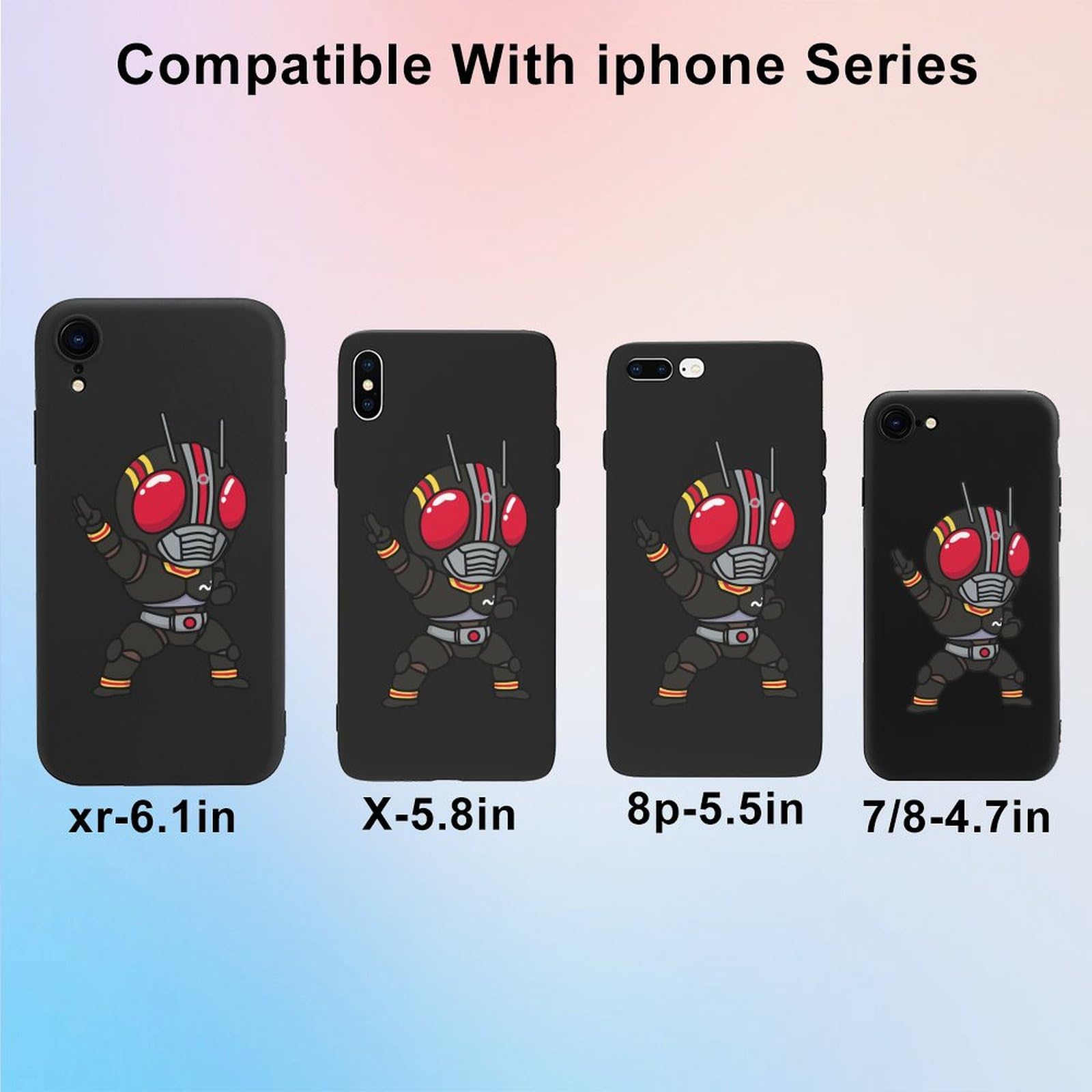 Amazon.co.jp: iPhone14 Pro ケース 仮面ライダーBLACK 【全機種対応